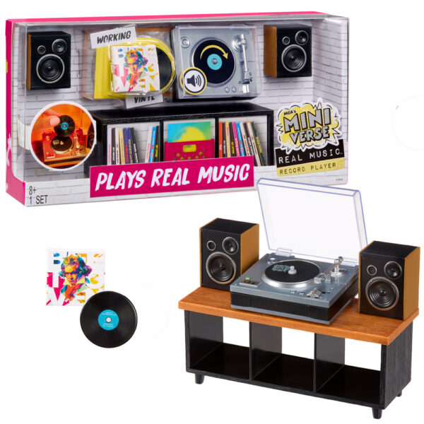 MGA’s Miniverse – Real Music Record Players in PDQ Tray