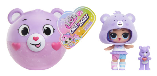 L.O.L. Surprise Loves Care Bears Tots Asst in PDQ