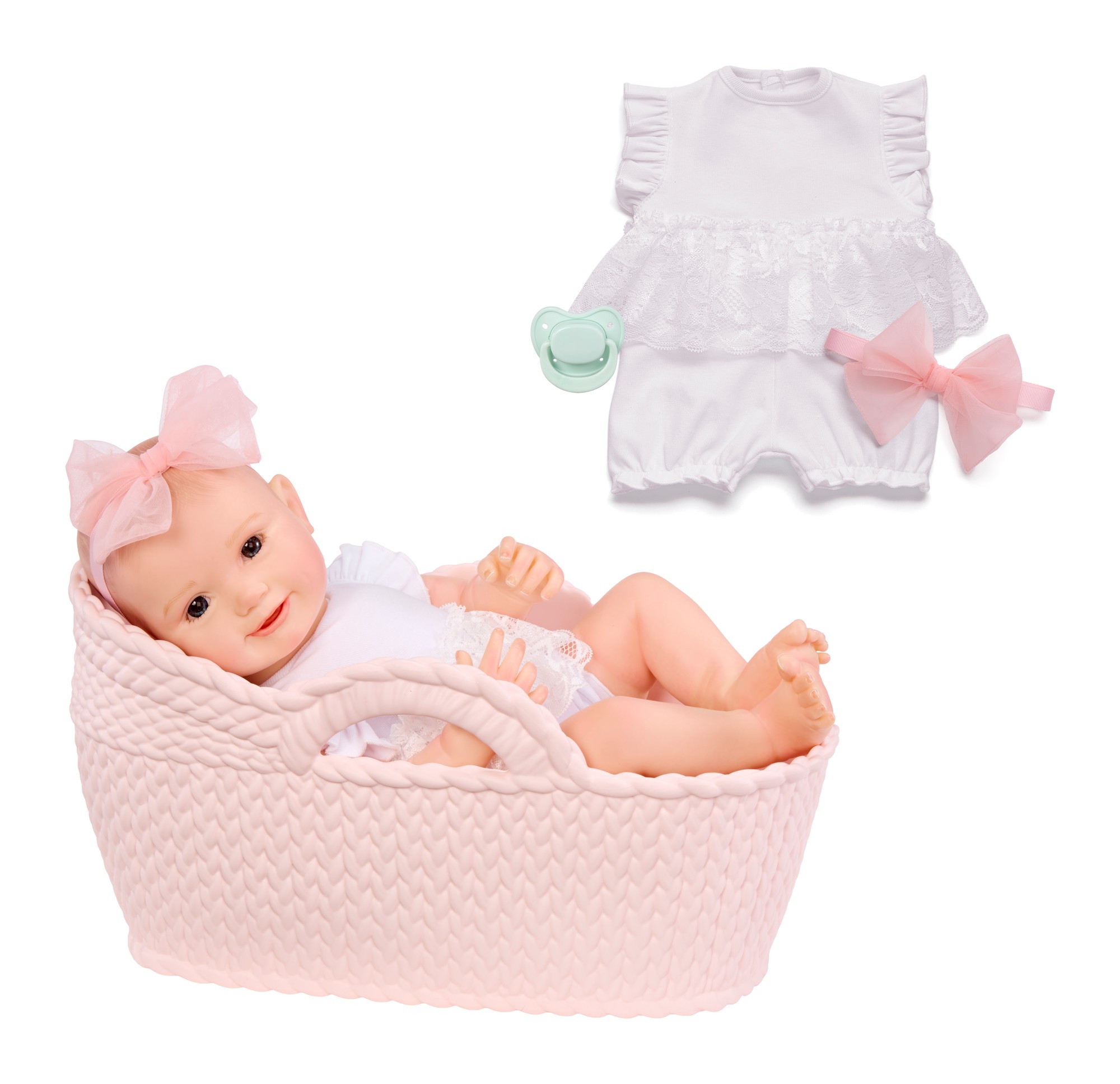 BABY born Real Baby – lalka dziewczynka Light, otwarte oczy