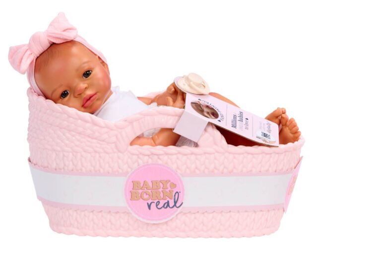 BABY born Real Baby – lalka dziewczynka Medium, otwarte oczy